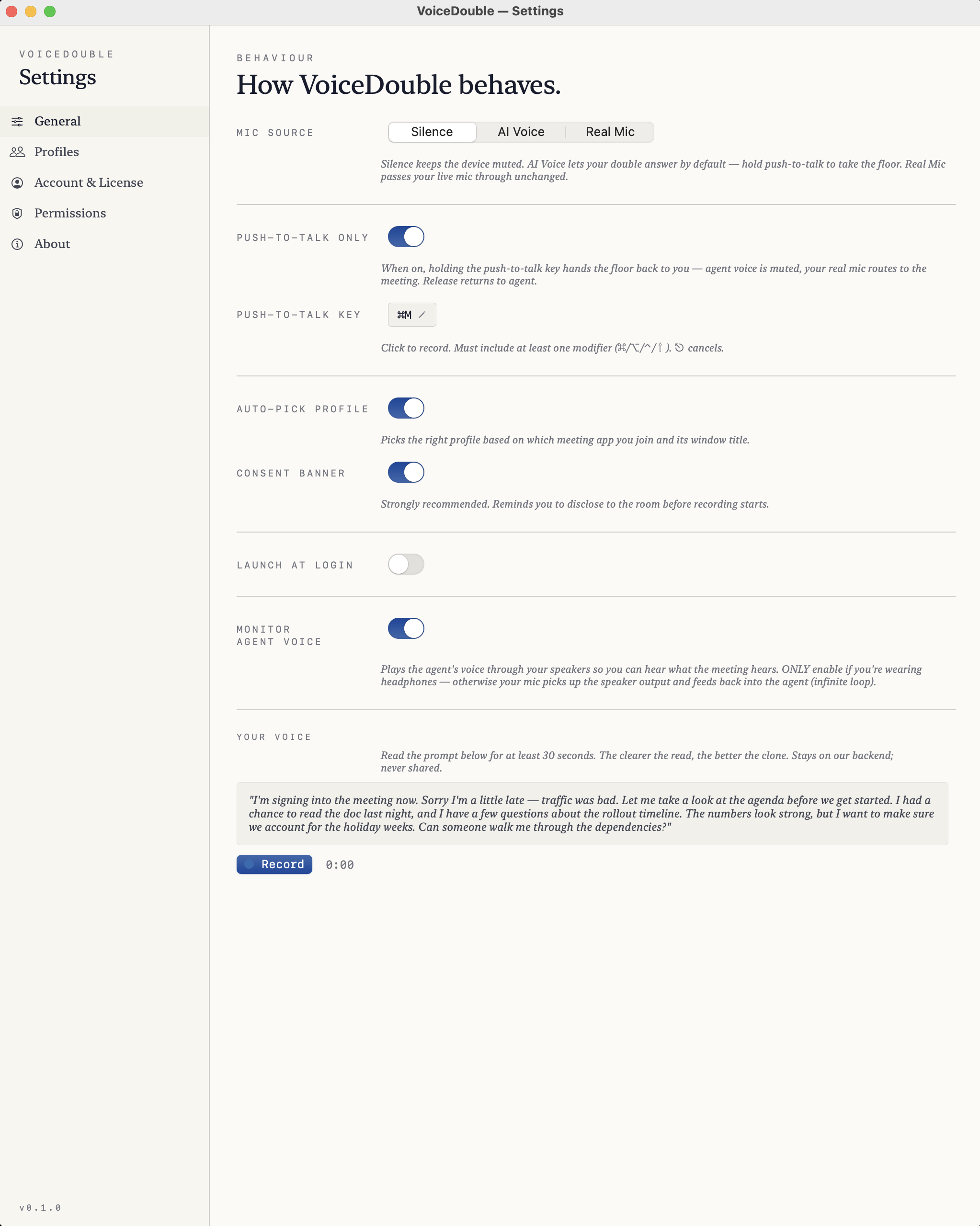 VoiceDouble gallery image