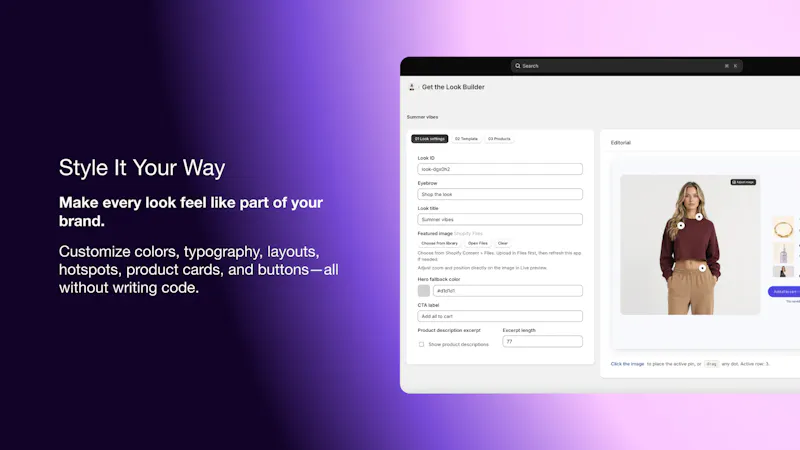 Get the Look - RockStarUI screenshot 5