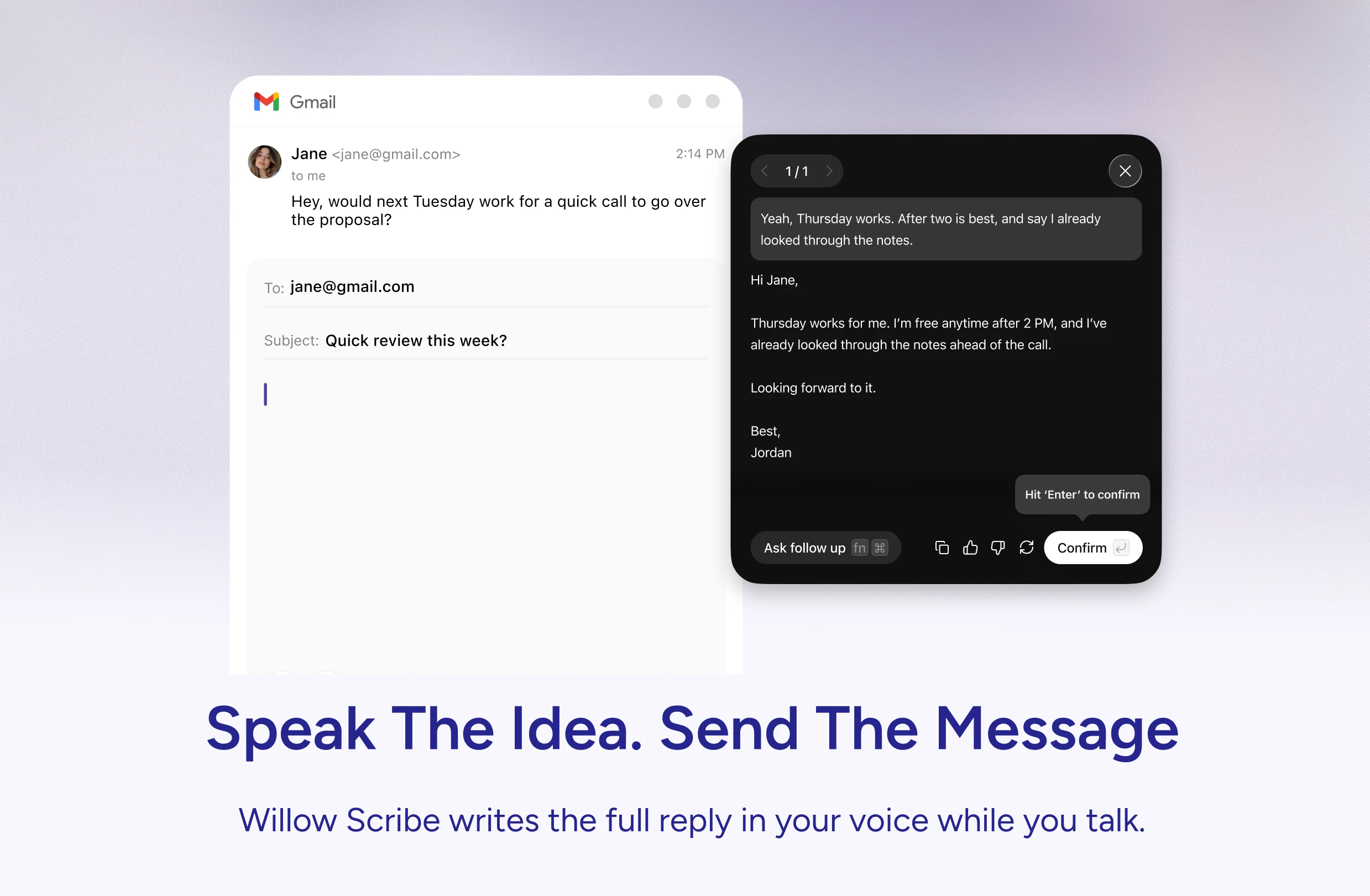Willow Scribe screenshot 1