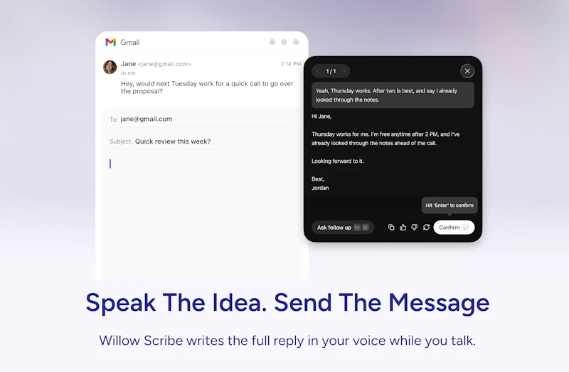 Willow Scribe screenshot 2