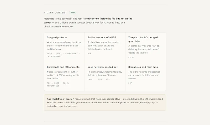Barecopy screenshot 2