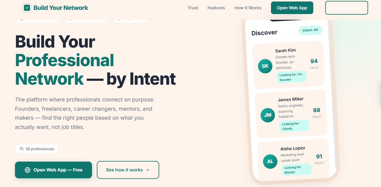 Build Your Network