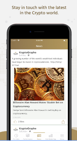 KryptoGraphe: Cryptocurrency Portfolio Tracker gallery image