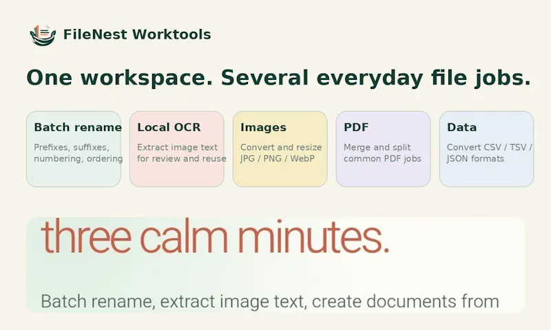 FileNest Worktools screenshot 2