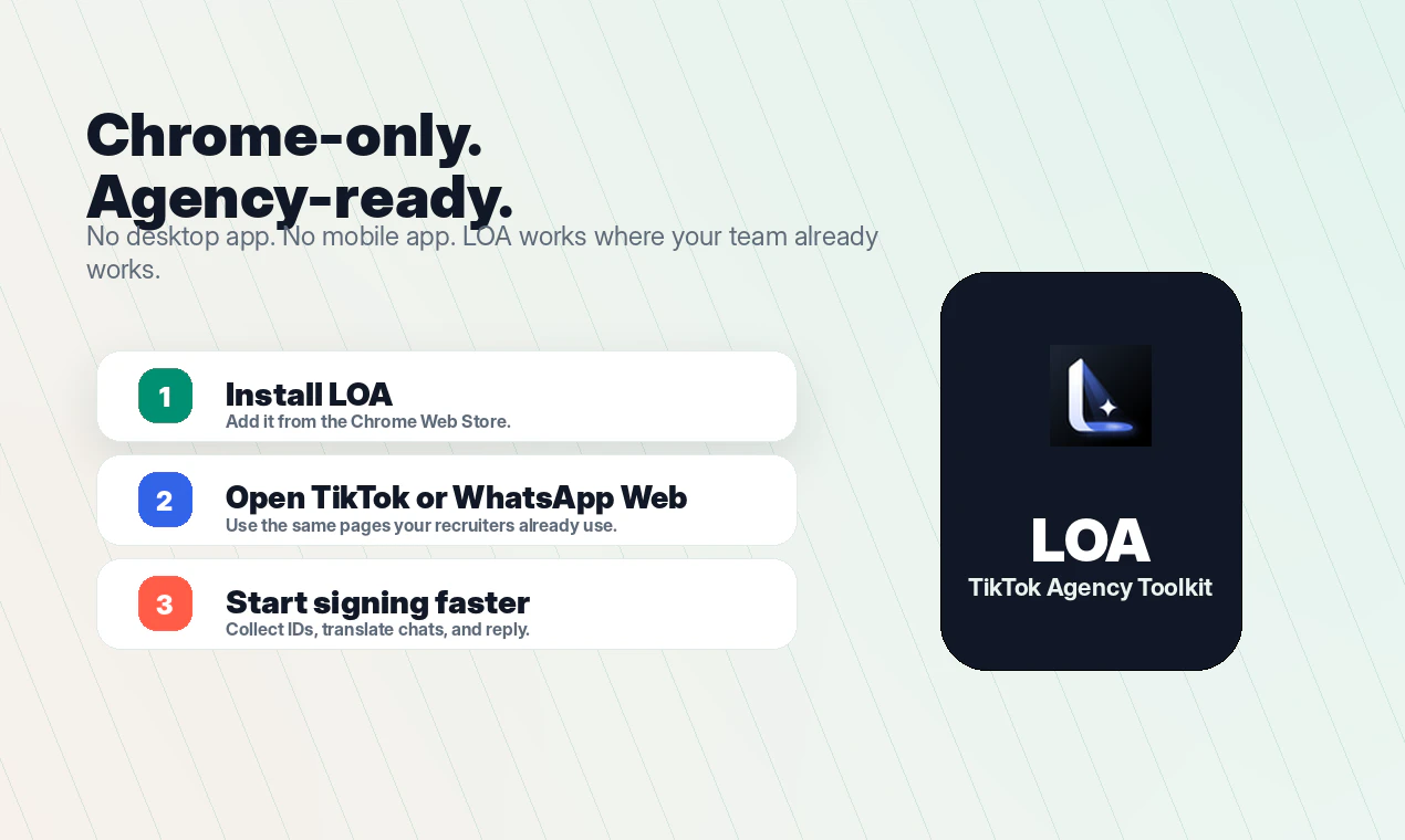 LOA for TikTok Agencies screenshot 6