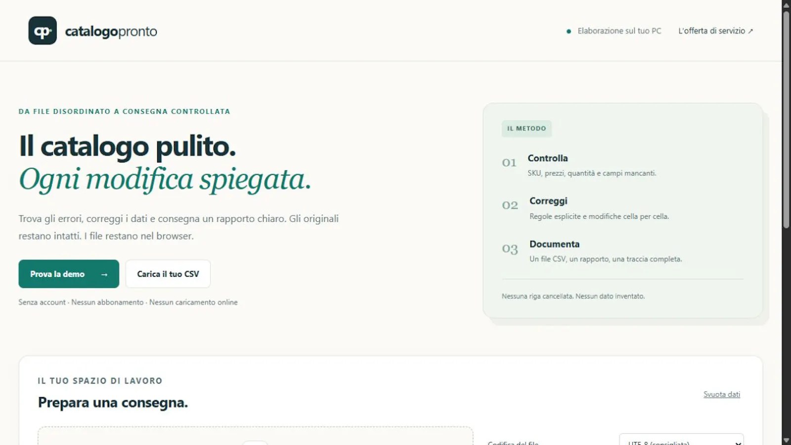 Catalogo Pronto screenshot 1