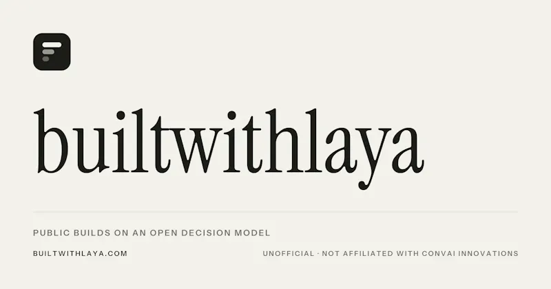 builtwithlaya screenshot 2