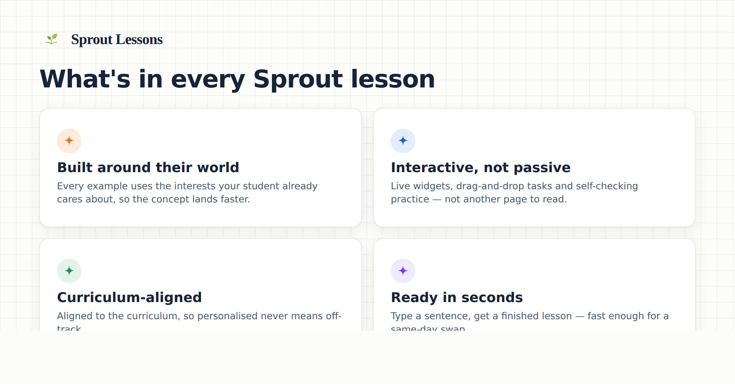 Sprout Lessons gallery image