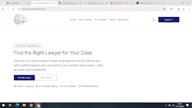 AI Legal Matching Platform gallery image
