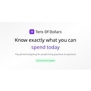 Tens of Dollars — Know your cash flow