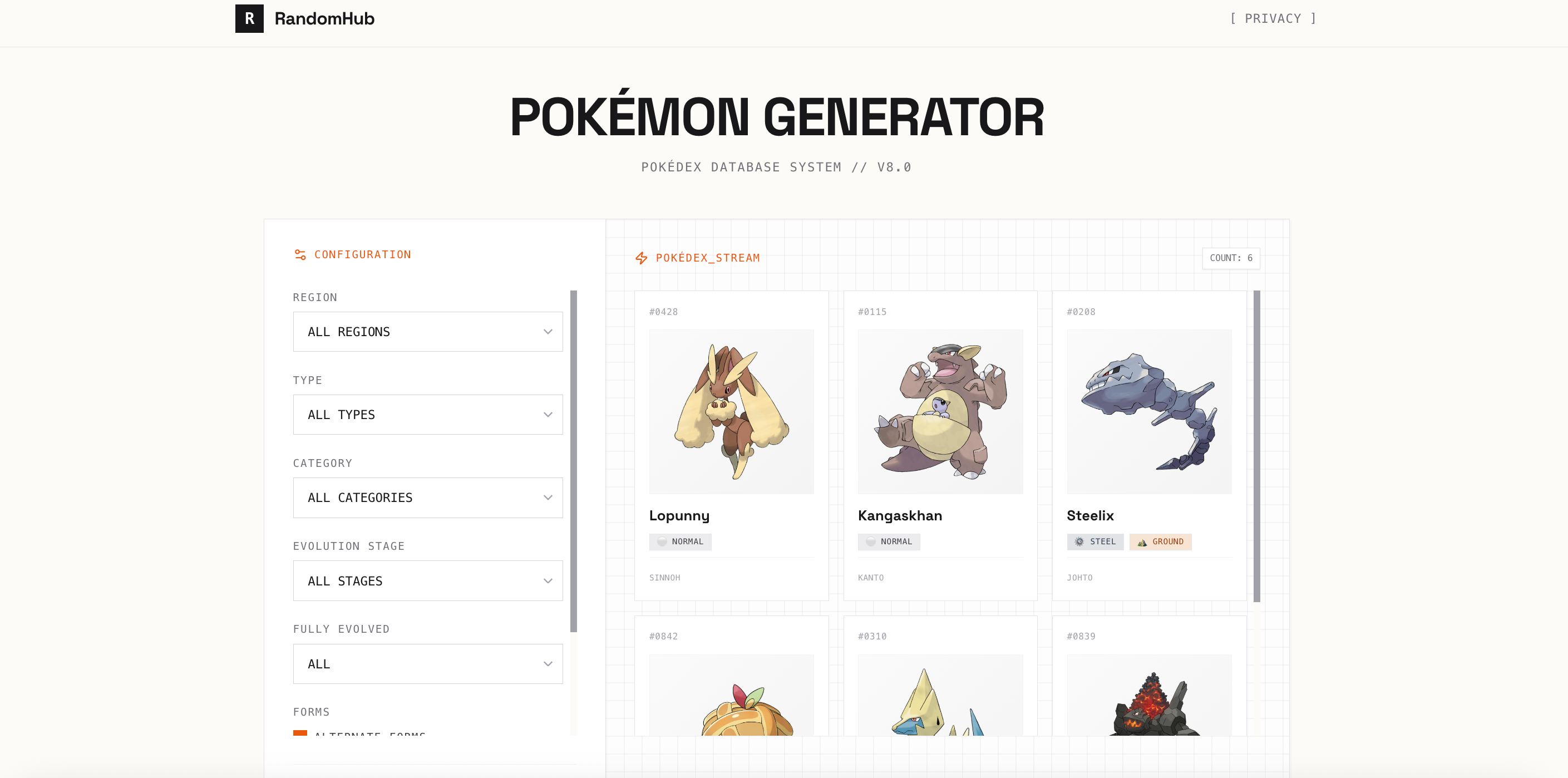 RandomHub gallery image