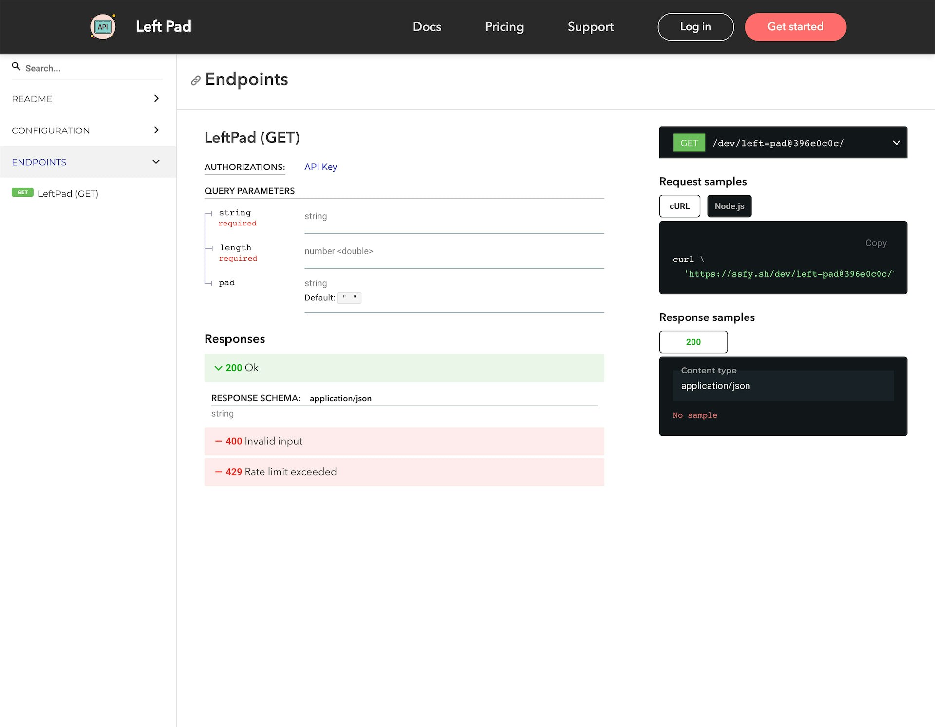 Left Pad gallery image