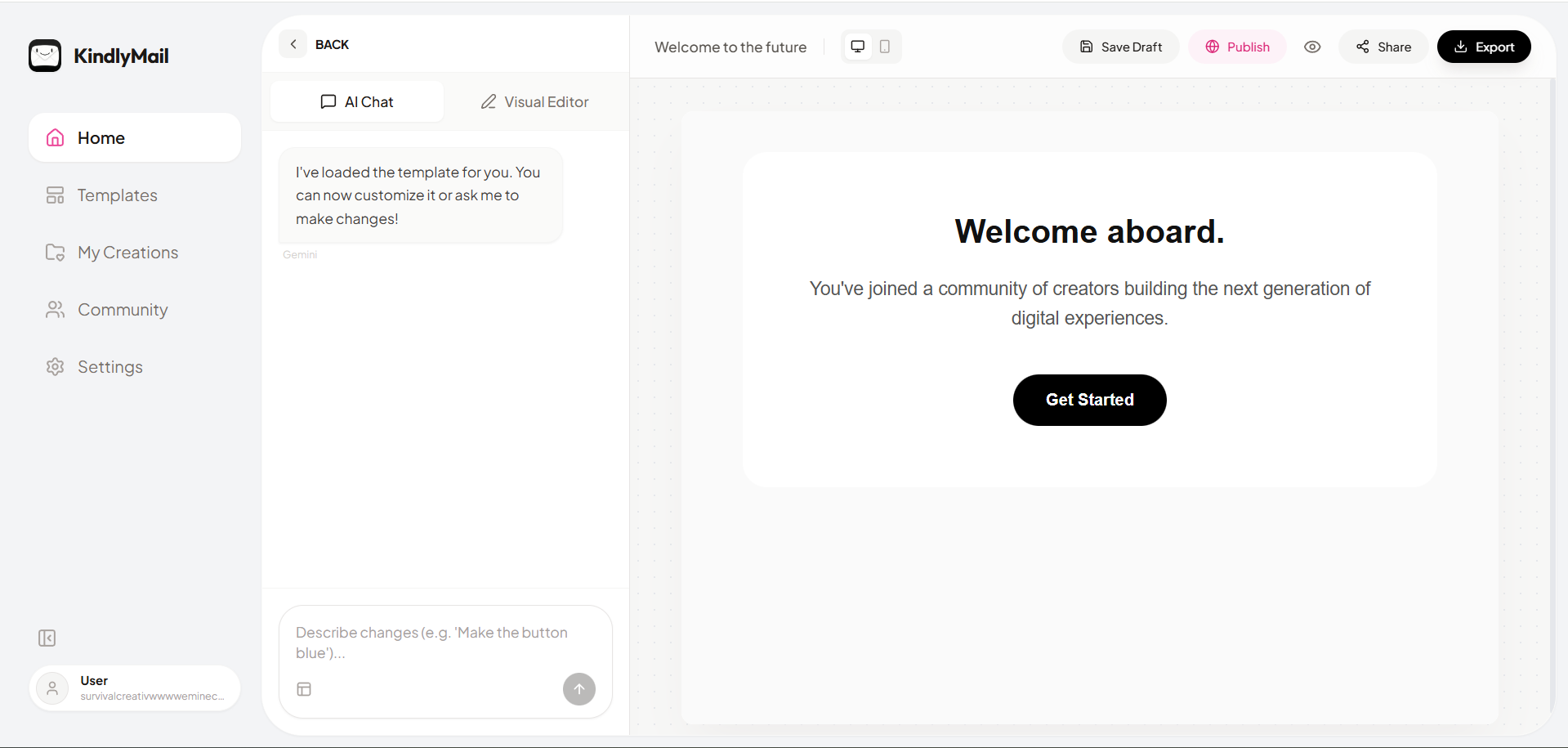 KindlyMail AI gallery image