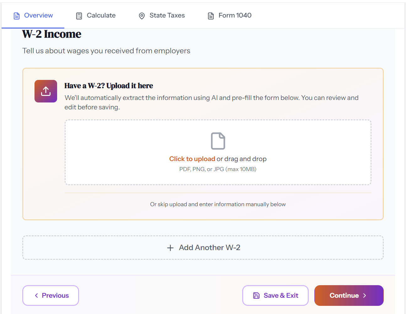 TaxFlux - Screenshot 2 showing product features and functionality