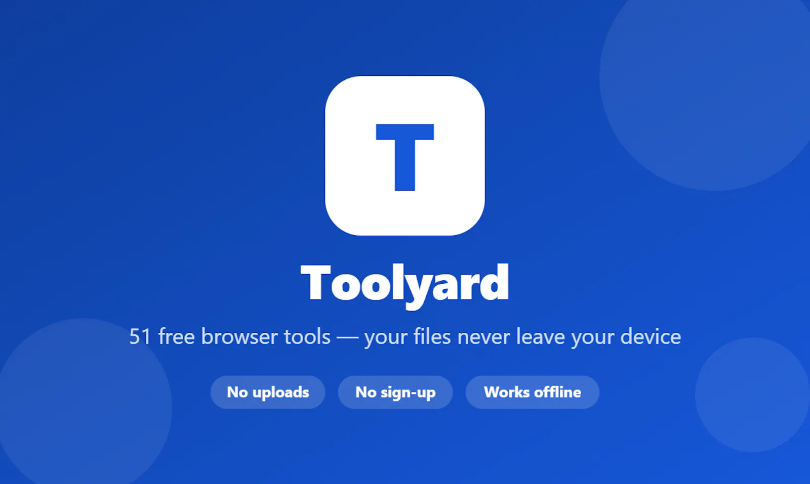 Toolyard screenshot 3