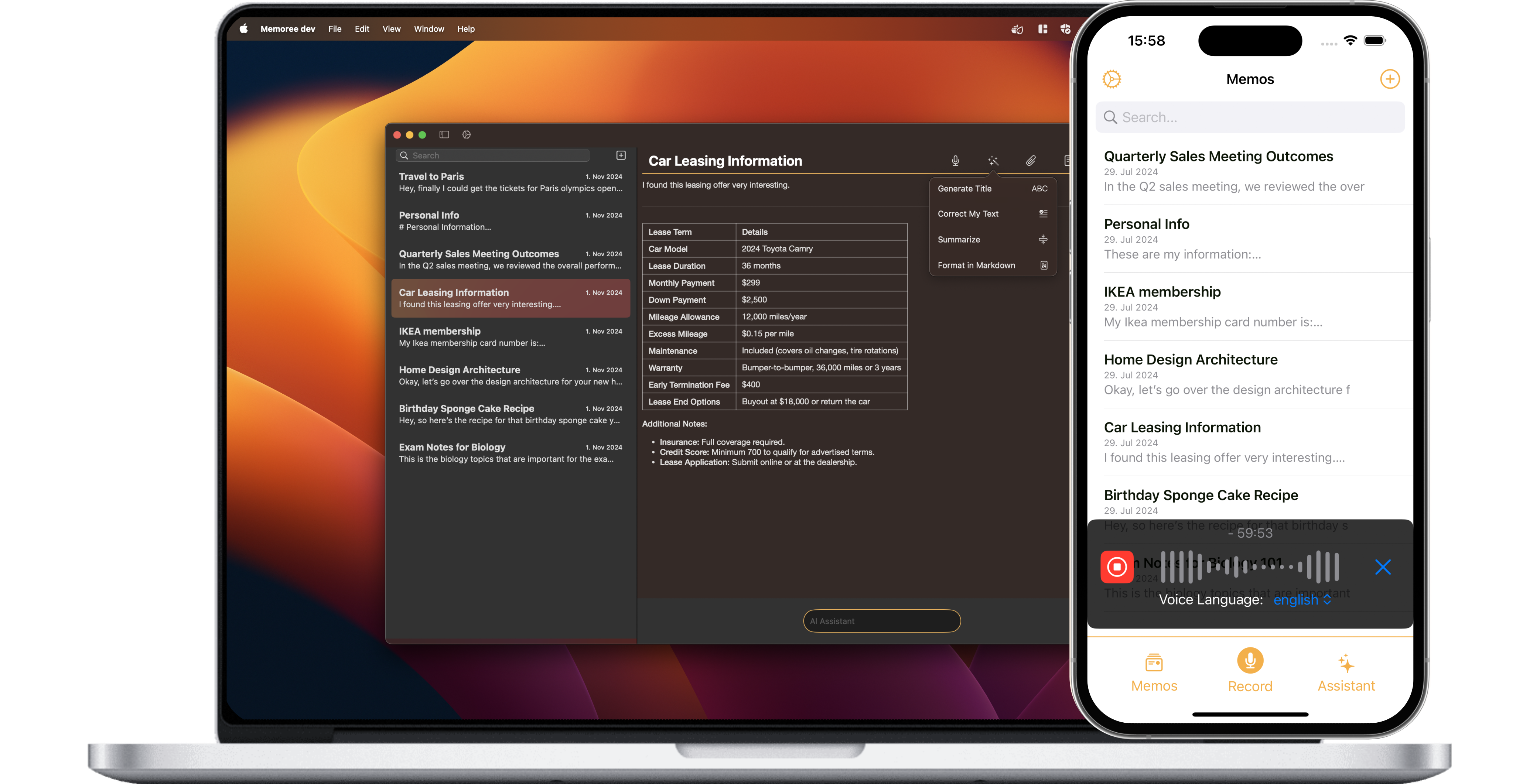 Memoree AI gallery image