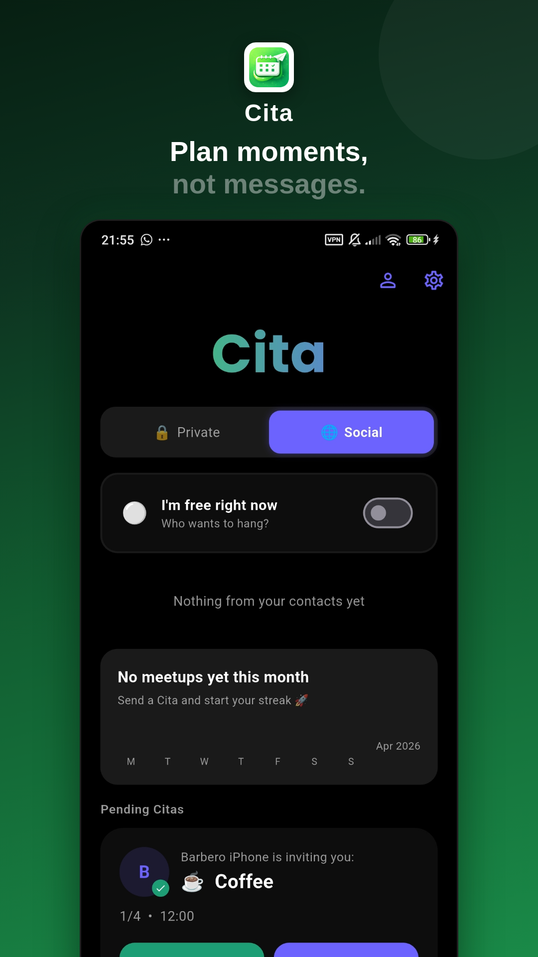 Cita app gallery image