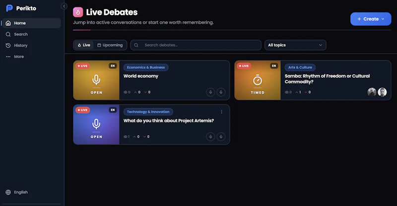 Perikto screenshot 2