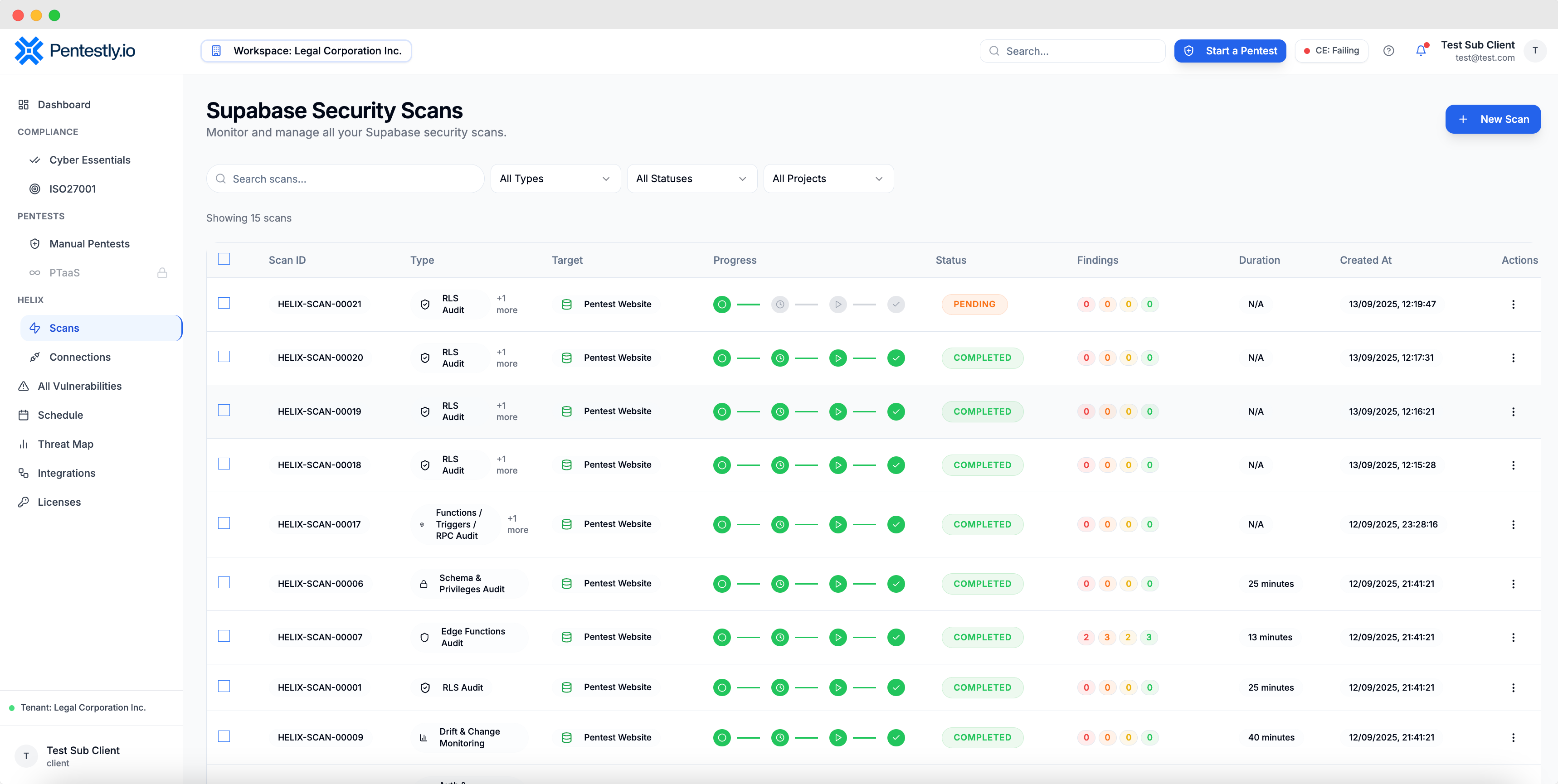 Helix Supabase Scanner by Pentestly gallery image