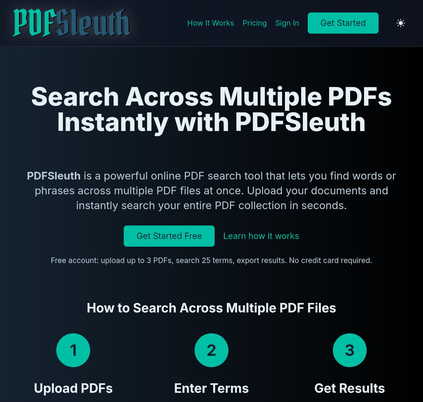 PDFSleuth - Product Hunt launch logo and brand identity