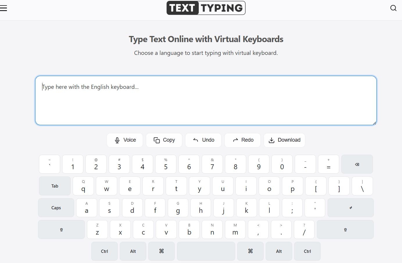Text Typing gallery image