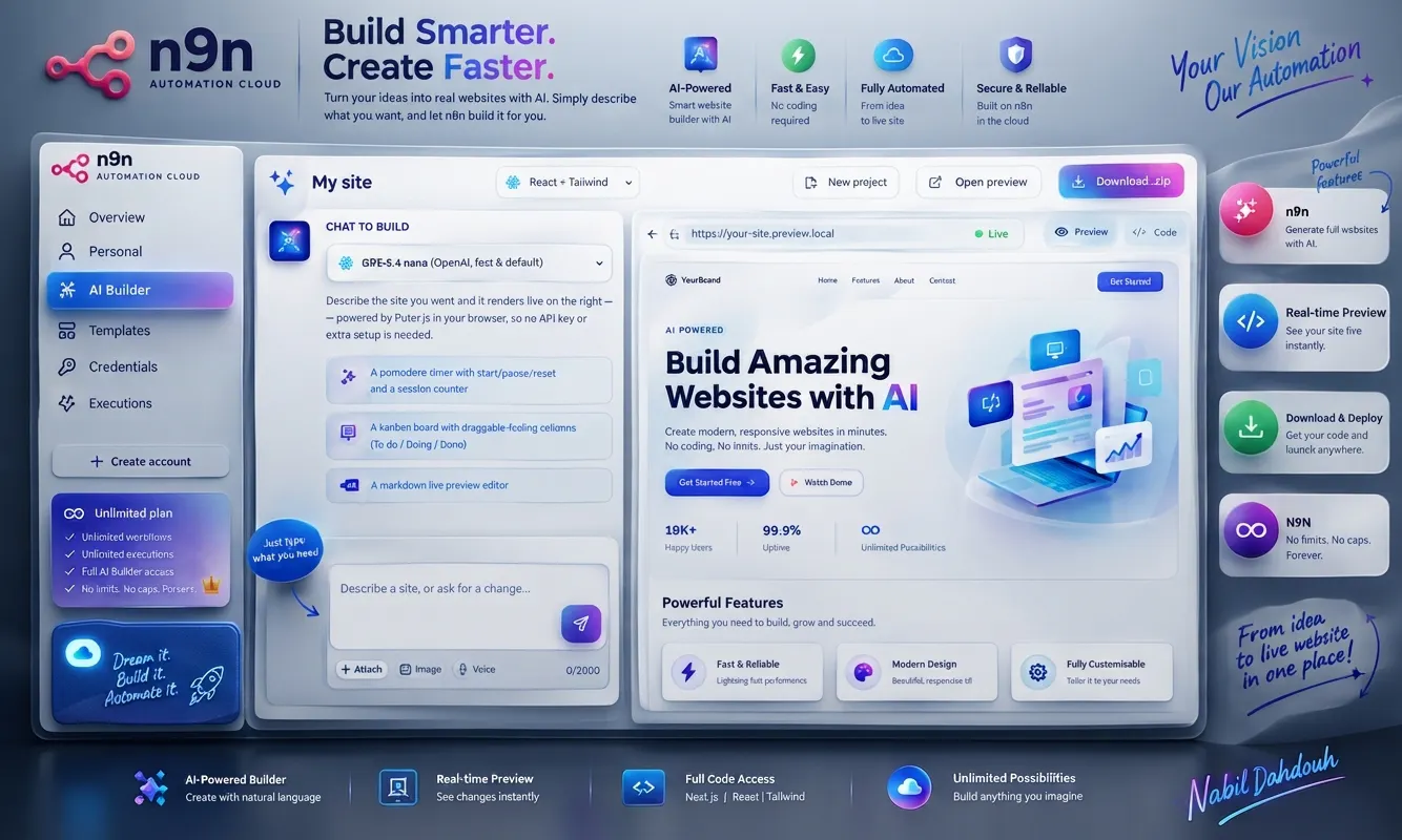 n9n — Unlimited Automation gallery image