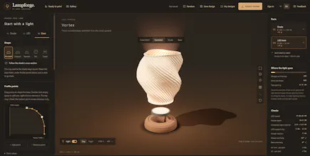 KUZE Lampforge gallery image