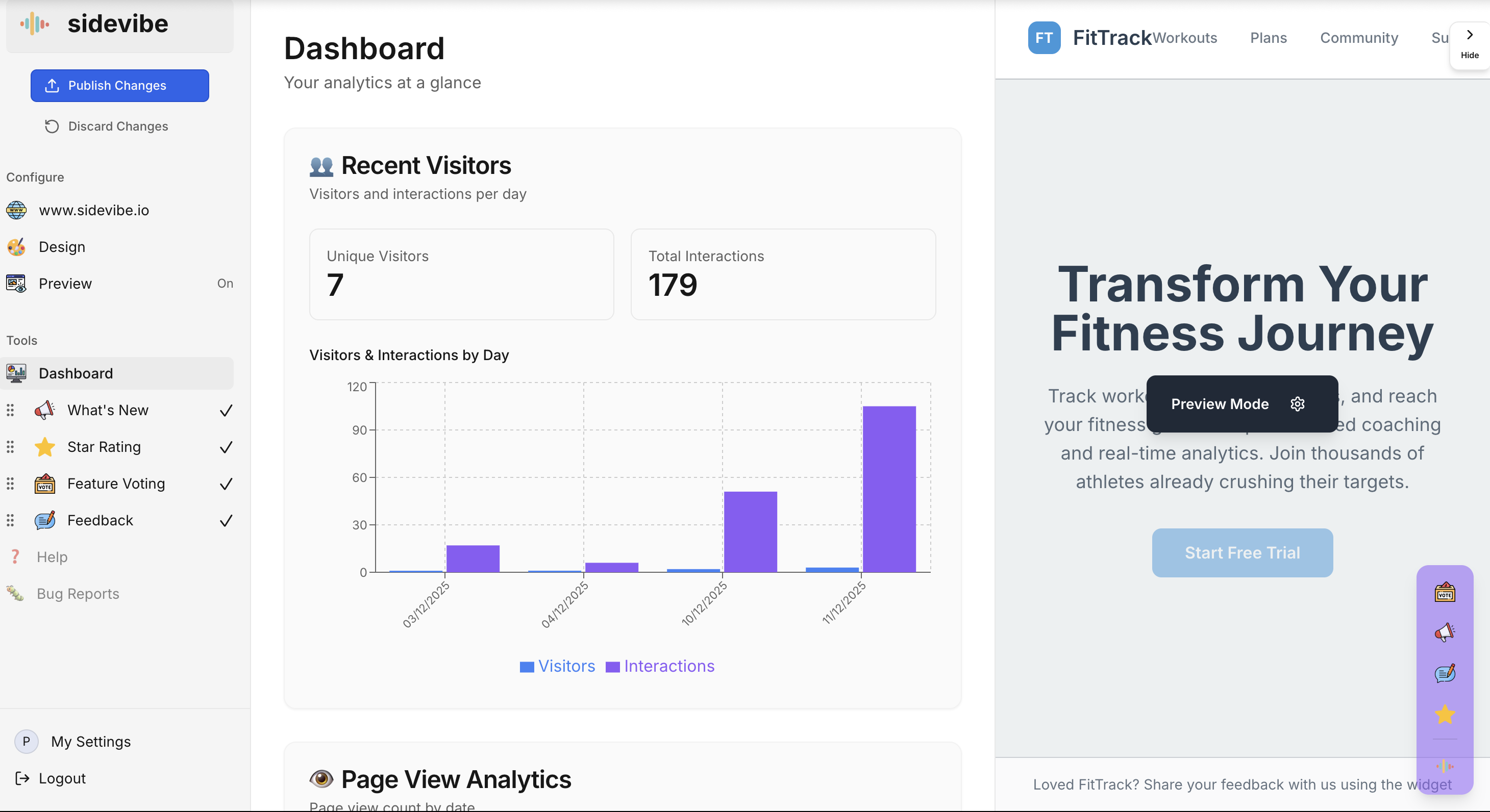 sidevibe gallery image