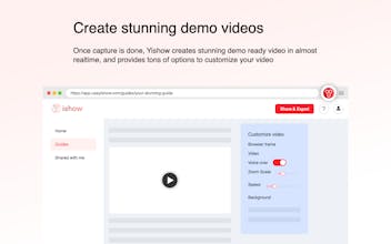 Yishow: Create video how-to guide gallery image