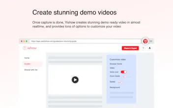 Yishow: Create video how-to guide gallery image