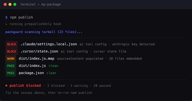 PackGuard screenshot 1