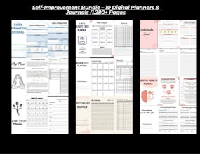 1280+Pages: Ultimate Life Reset Journals gallery image