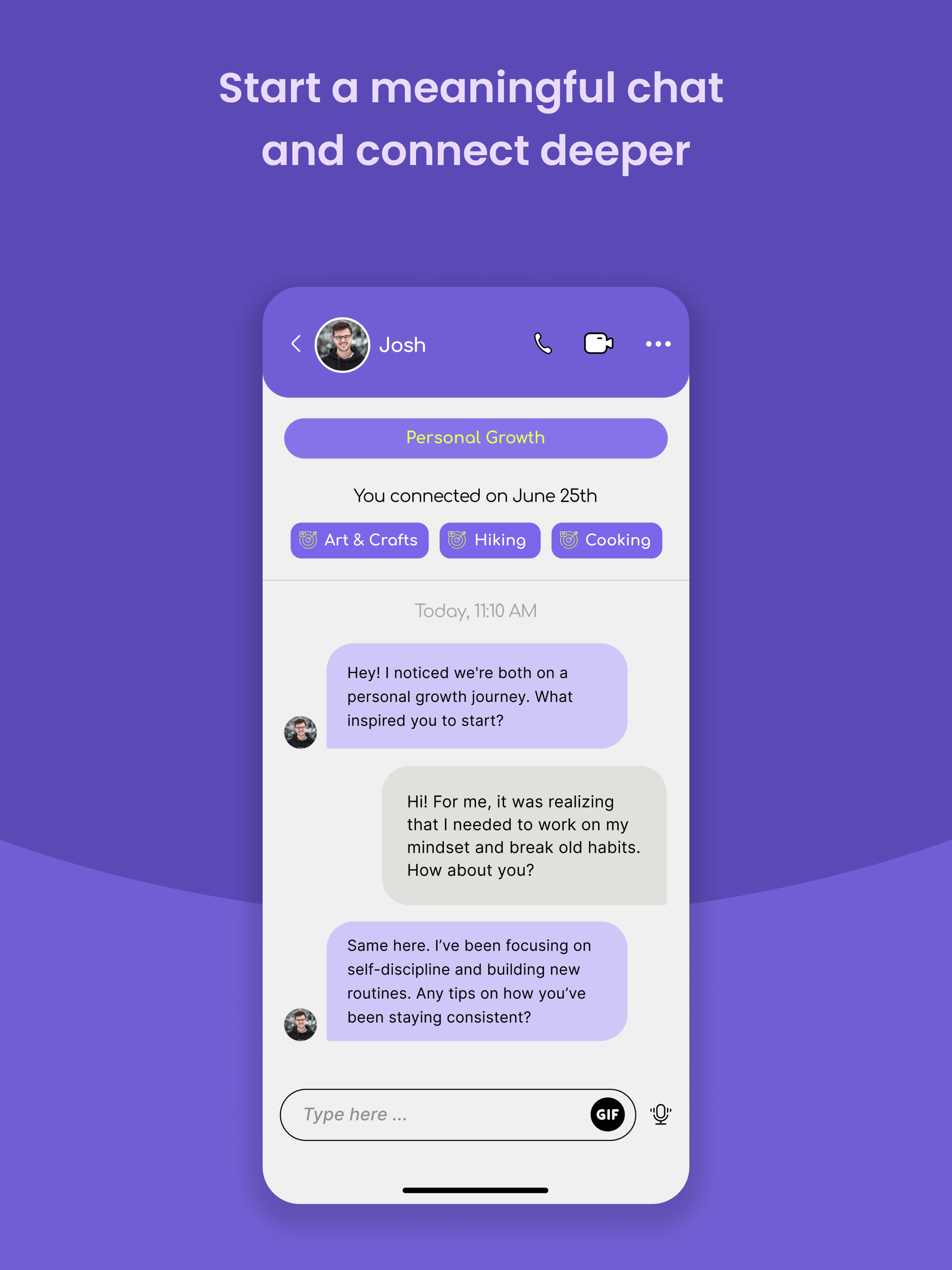 Mídia 6 de Kuky - Faça conexões reais para compartilhar experiências emocionais e curar