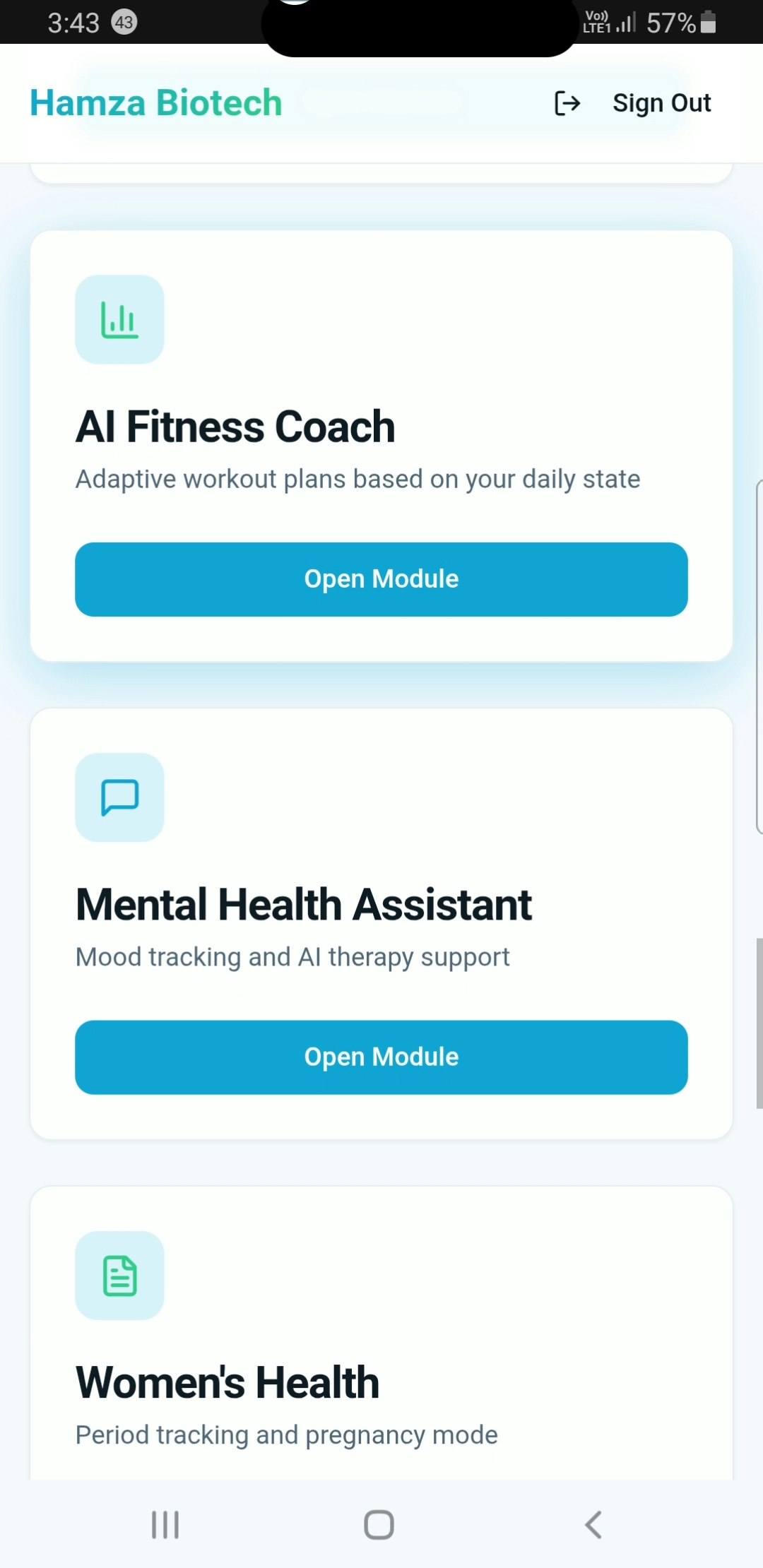 Hamza Biotech - Screenshot 4 showing product features and functionality