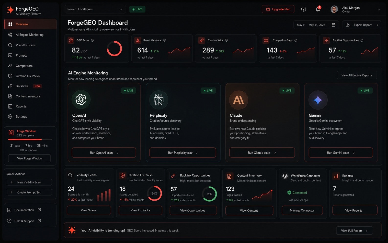 ForgeGEO AI gallery image