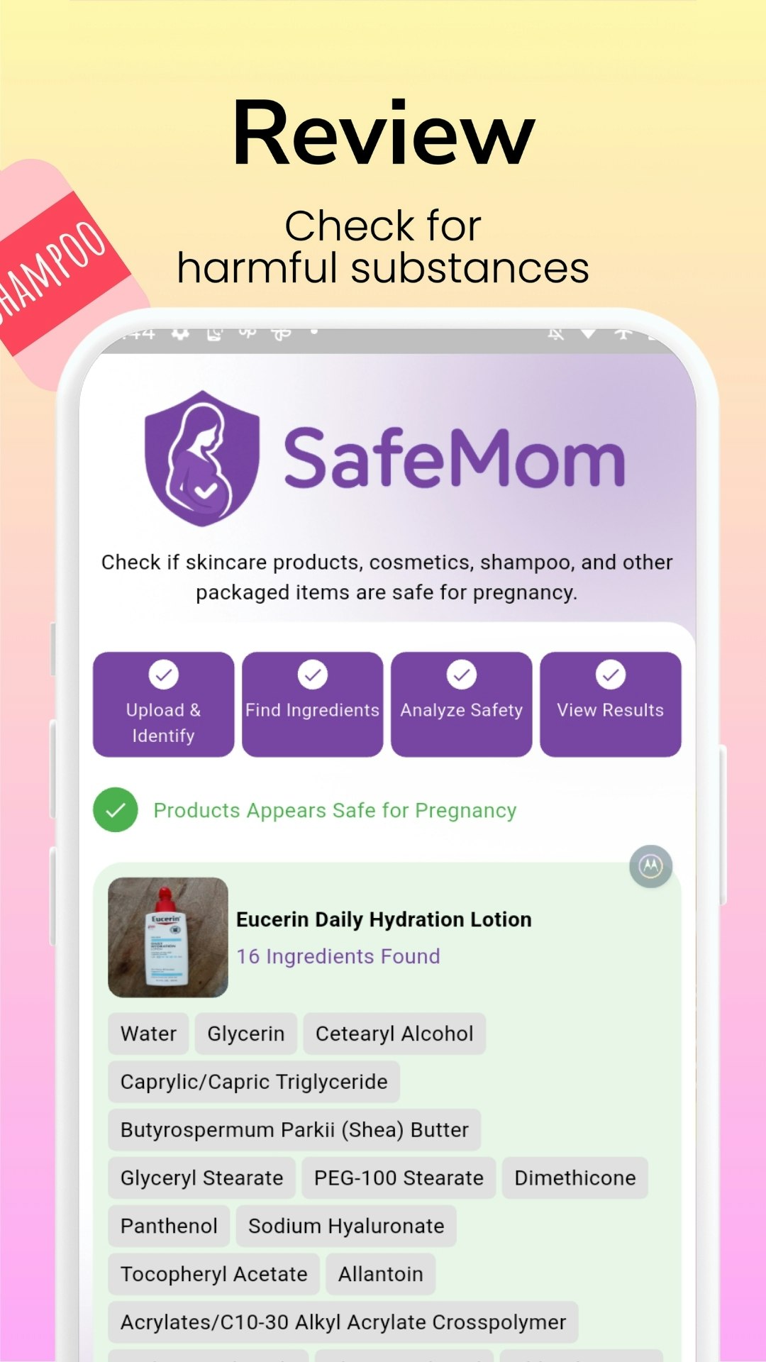 Media Saafemom - AI Thành phần Checker cho mỹ phẩm, Thực phẩm & Y học 5