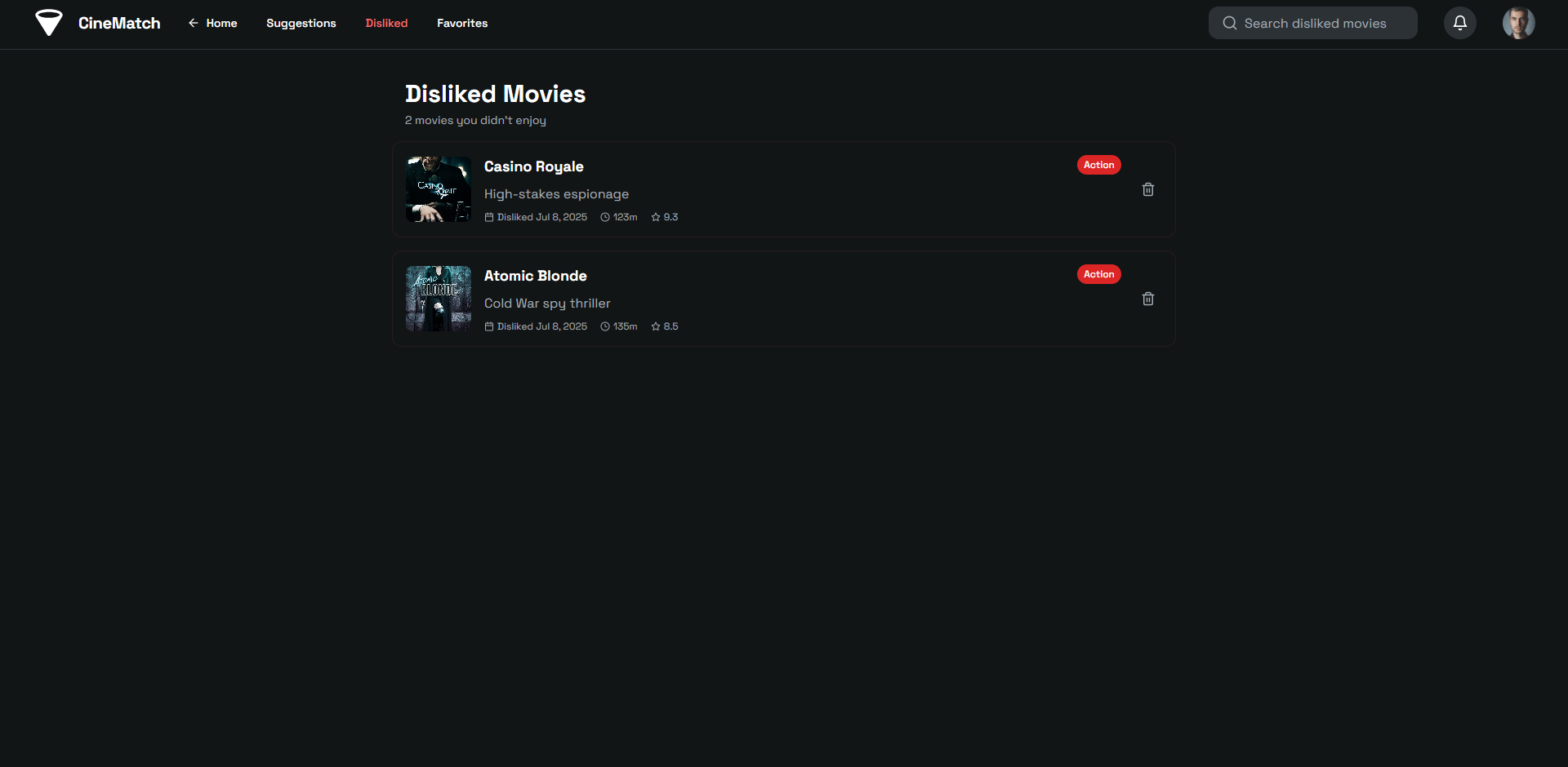 CineMatch gallery image