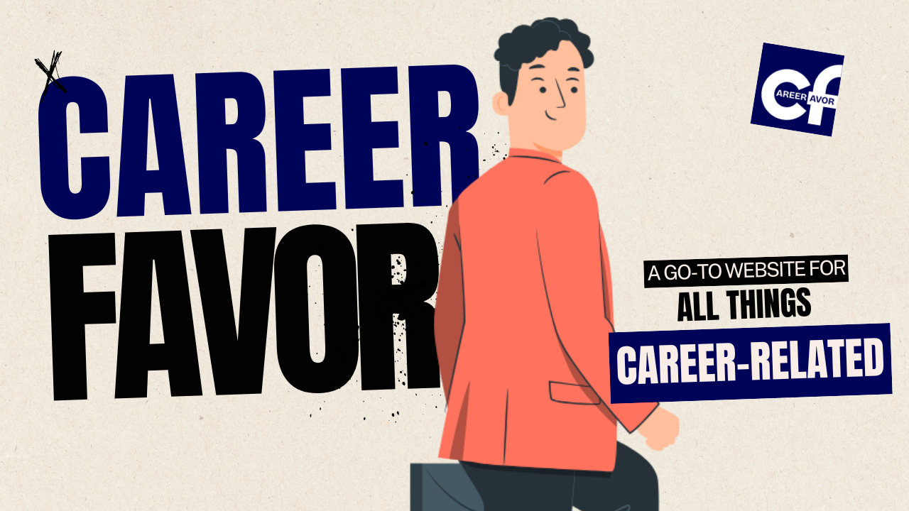 Career Favor - Main screenshot showing features and interface