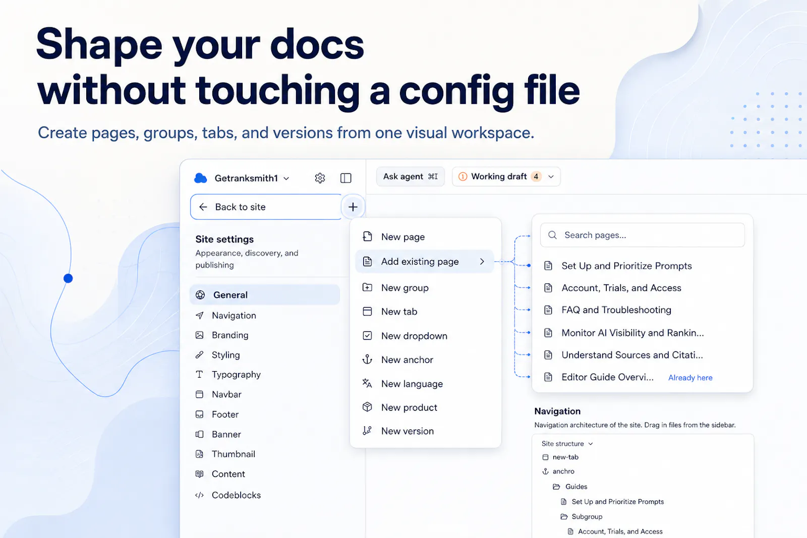 DocsAlot Visual Editor screenshot 2