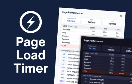 Page Load Timer media 2