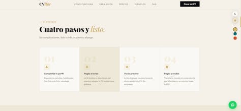 CVitae Generador de CV con IA automatico gallery image