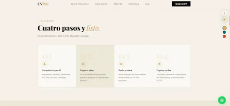 CVitae Generador de CV con IA automatico gallery image