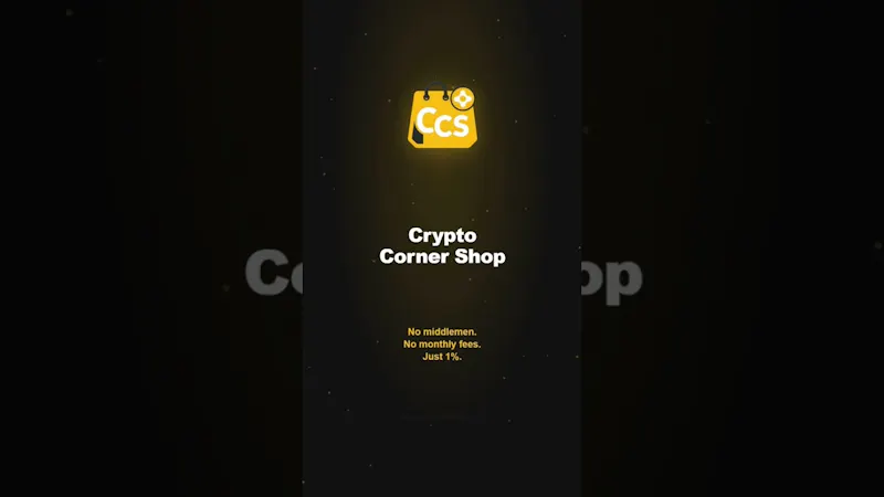 Crypto Corner Shop screenshot 1 (video preview)
