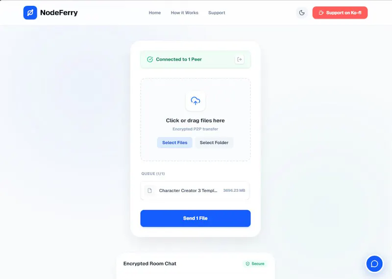 NodeFerry screenshot 5