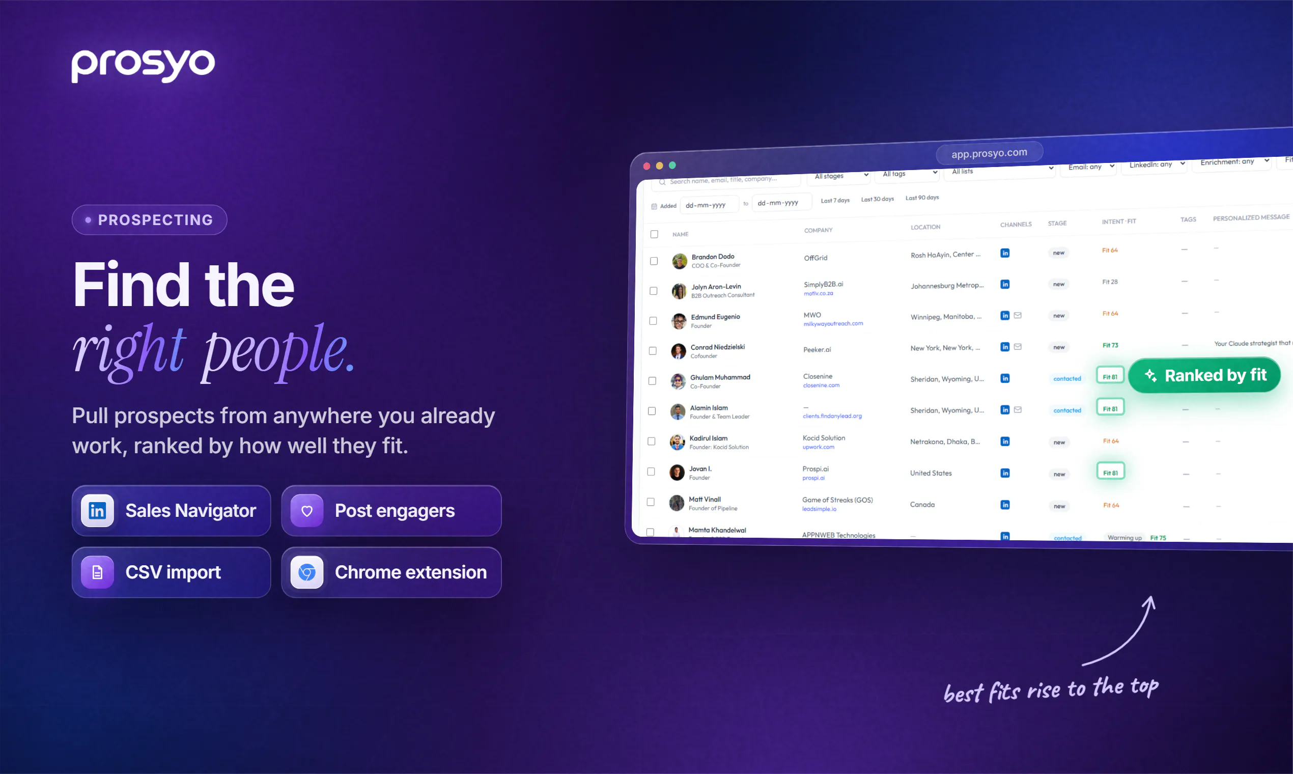 Prosyo screenshot 1