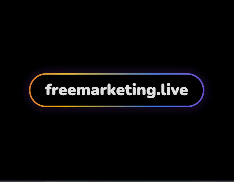 freemarketing.live screenshot 1