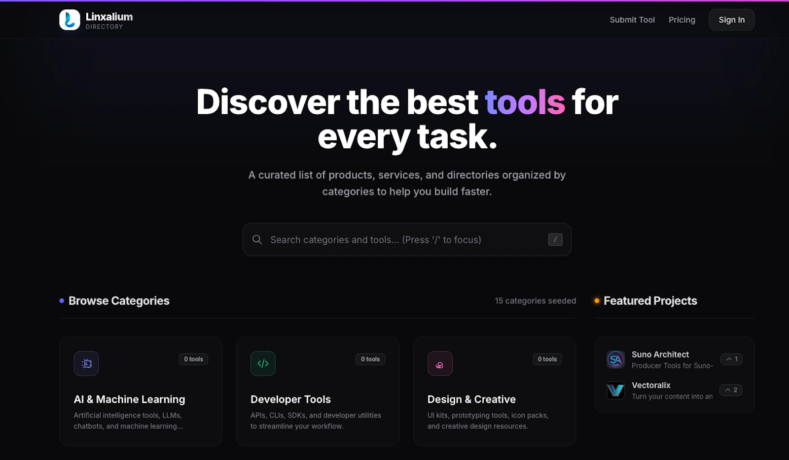 Linxalium screenshot 1