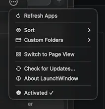 LaunchWindow gallery image