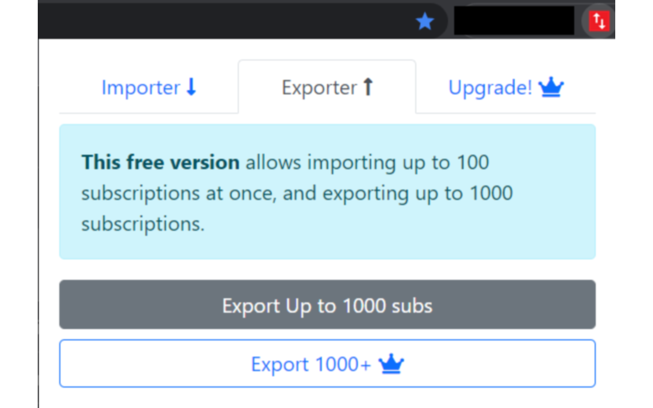Subscriptions Importer For Youtube gallery image