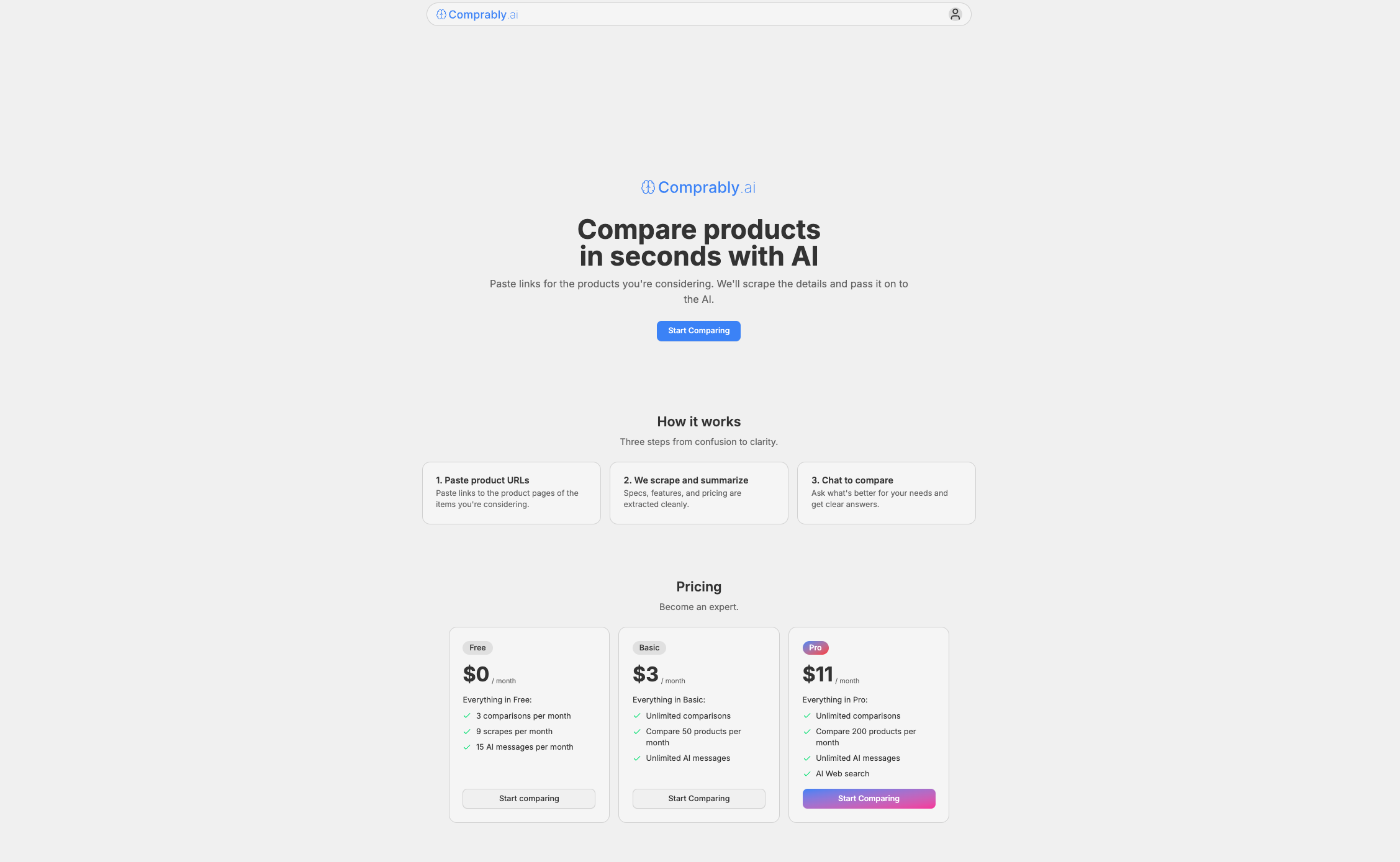 comprably.ai gallery image